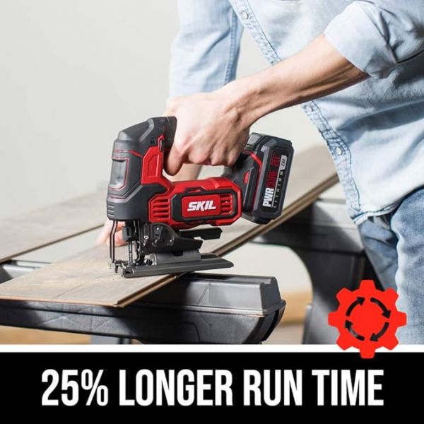 SKIL PWR CORE 20 Brushless 20V 1 Inch Stroke Jigsaw