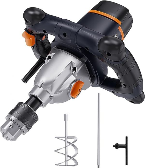 MAXXT Mixer 13A Single Paddle Concrete Mortar Mixer